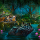 Tiana's Bayou Adventure show scene